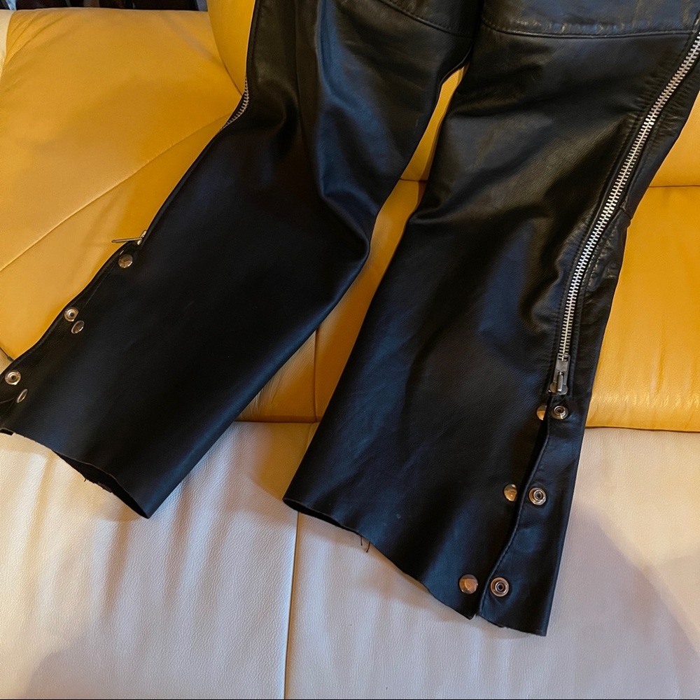 Vintage Universal Rider Leather Chaps